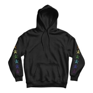 Jeffree Star Rainbow Star Hoodie Medium NEW